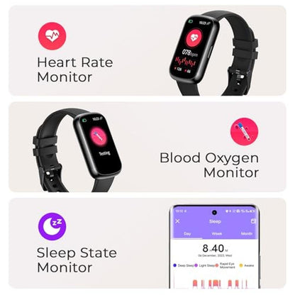 Tracker TIFOZEN: TIFOZEN Fitness Tracker for Women Men – Side View