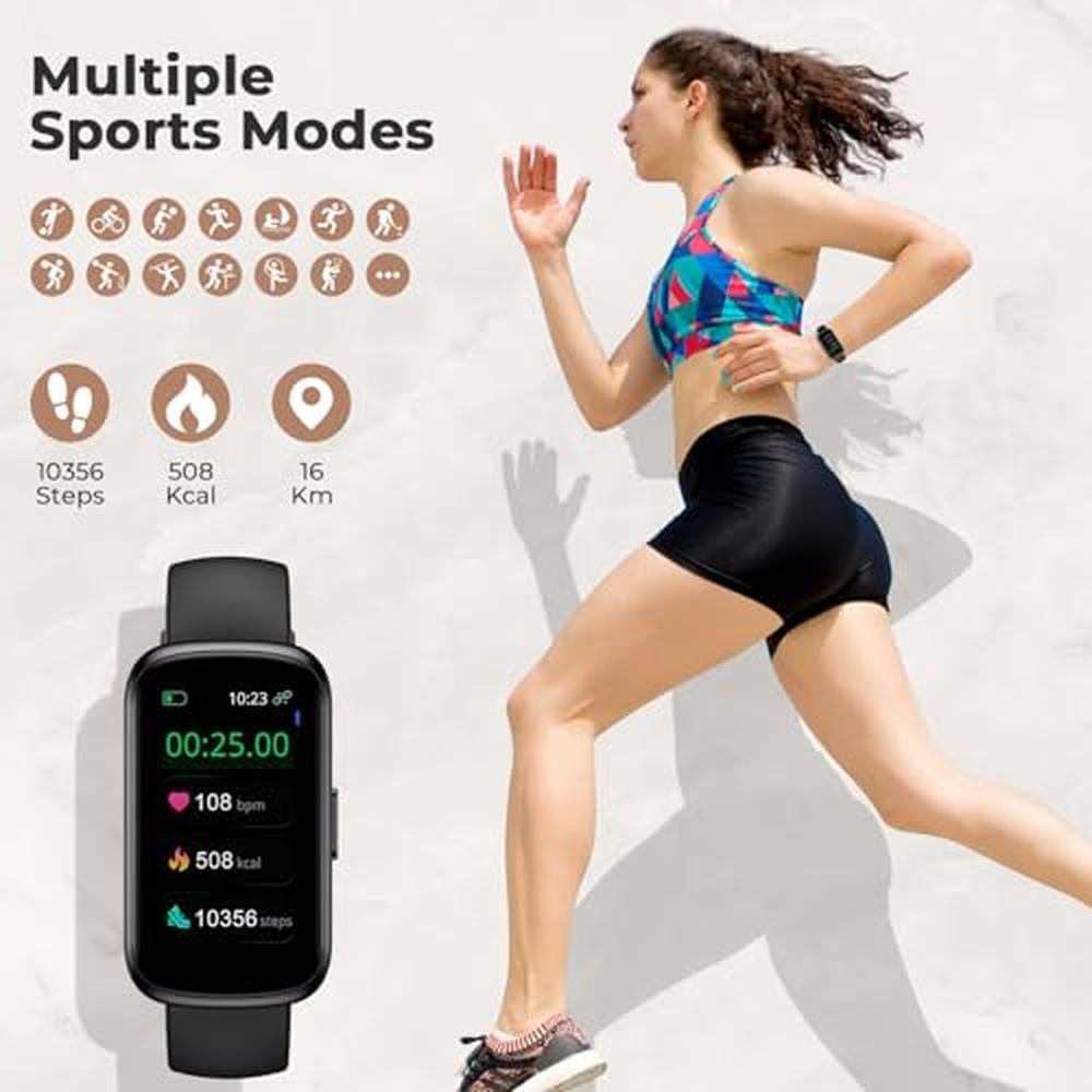 Tracker TIFOZEN: TIFOZEN Fitness Tracker for Women Men – Close-up Detail