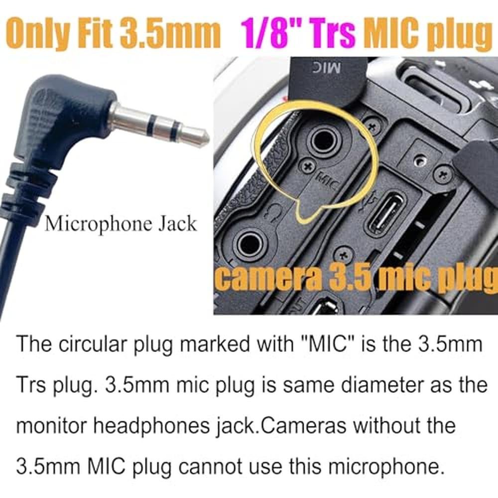 Camera Microphone: Tikysky Video Microphone for DSLR – Side View