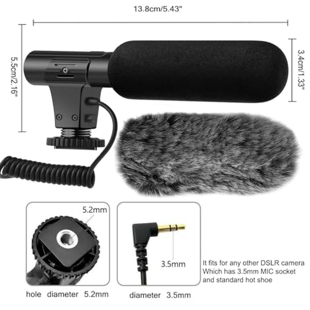 Camera Microphone: Tikysky Video Microphone for DSLR – In Use