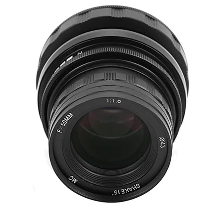 Tilt Shift Lens: 50mm F1.6 M Mount Manual Full Frame Lens – Packaging