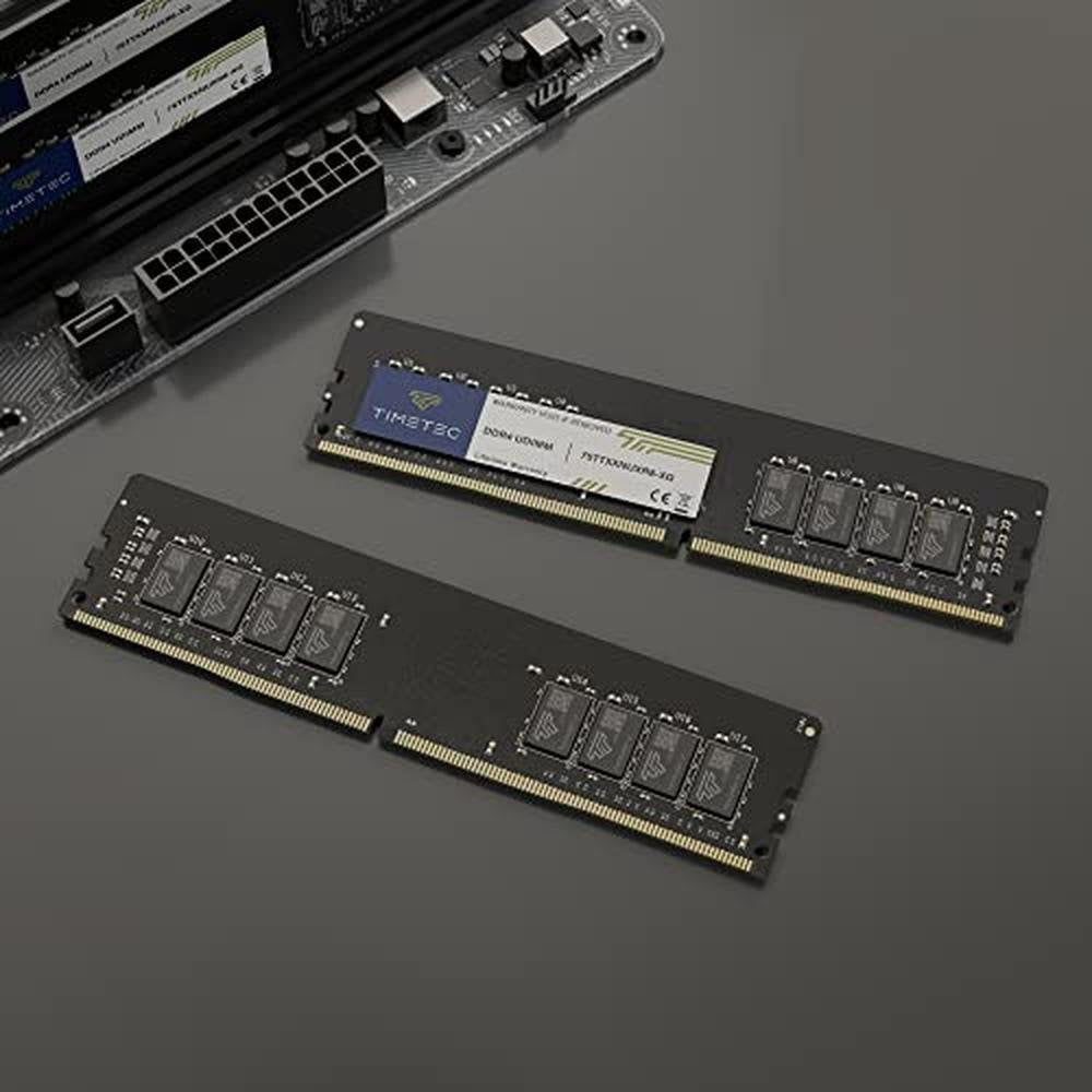 Timetec 16GB DDR4 3200MHz (or 2933MHz or 2666MHz) PC4-25600 – Close-up Detail