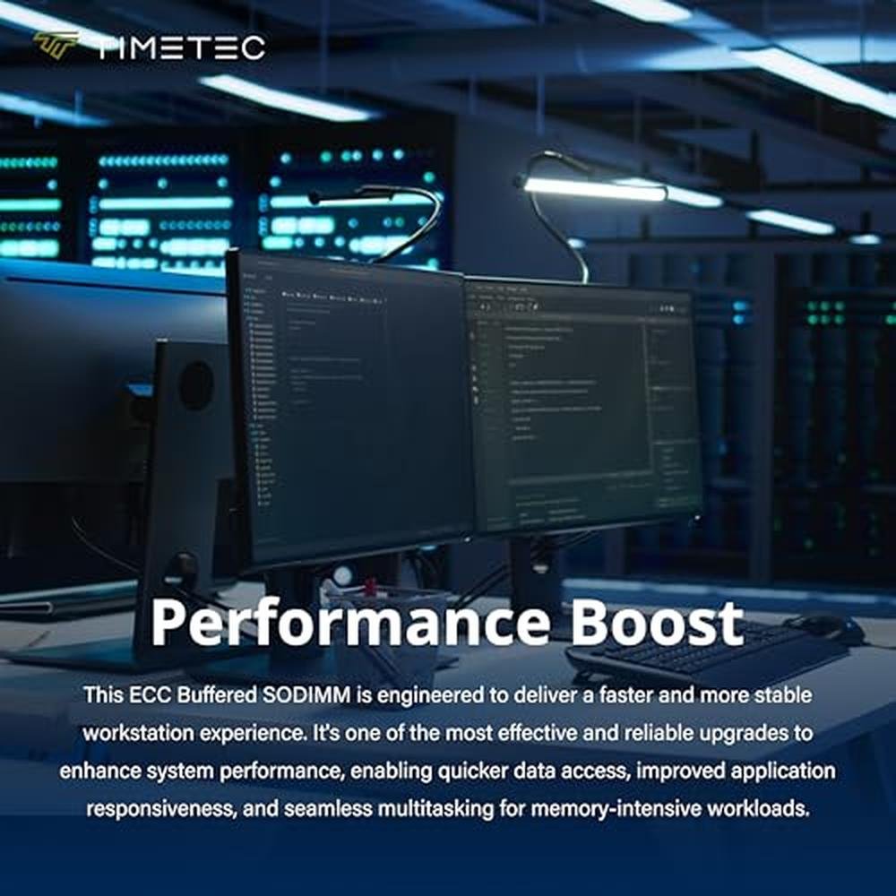 32GB Timetec: Hynix IC DDR4 3200MHz PC4-25600 Unbuffered – Close-up Detail