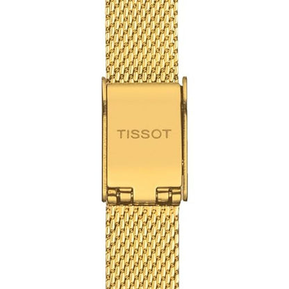 Tissot Lovely: Tissot Lovely Square Gold – Side View