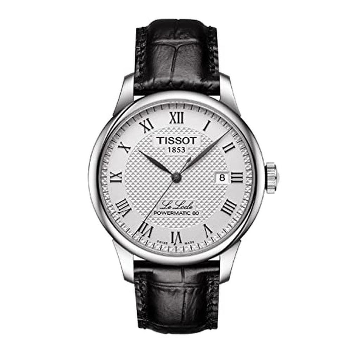 Tissot Men's Le Locle Stainless Steel Dress Watch – Front View