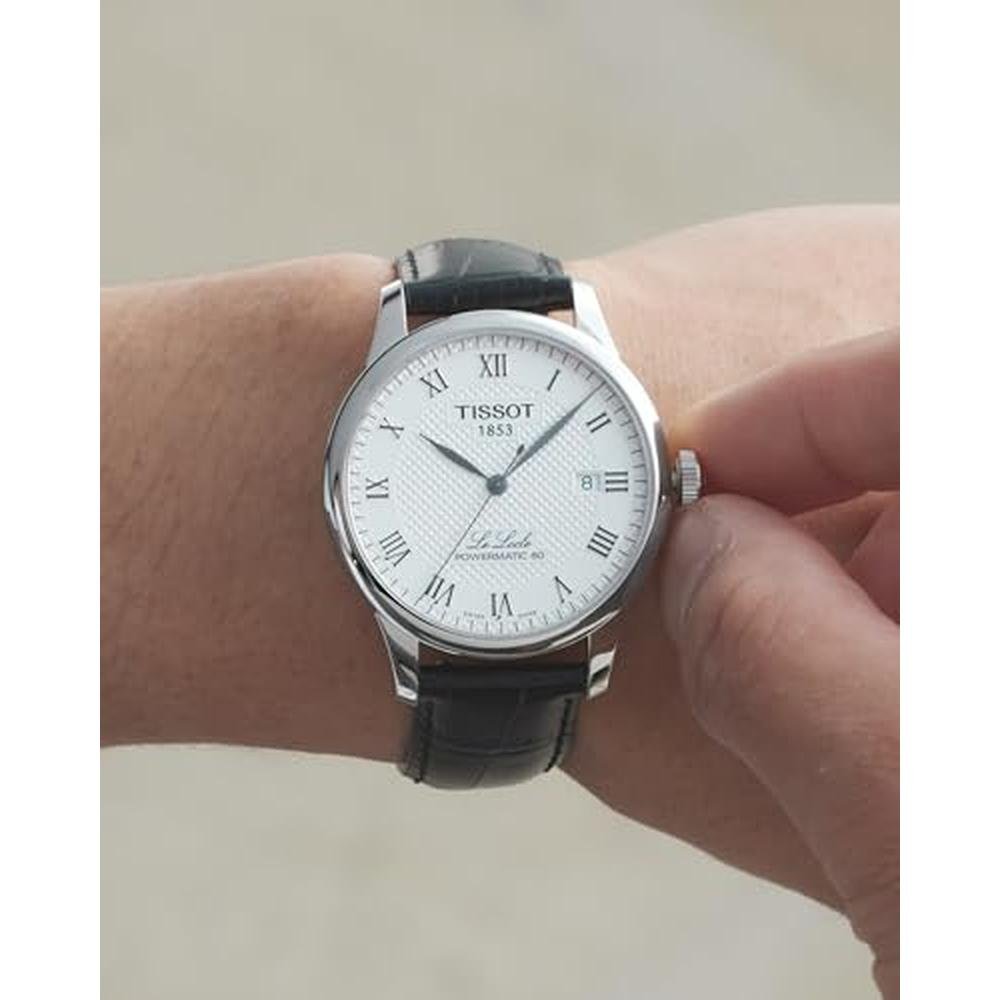 Tissot Men's Le Locle Stainless Steel Dress Watch – In Use
