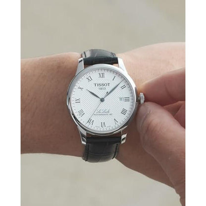 Tissot Men's Le Locle Stainless Steel Dress Watch – In Use