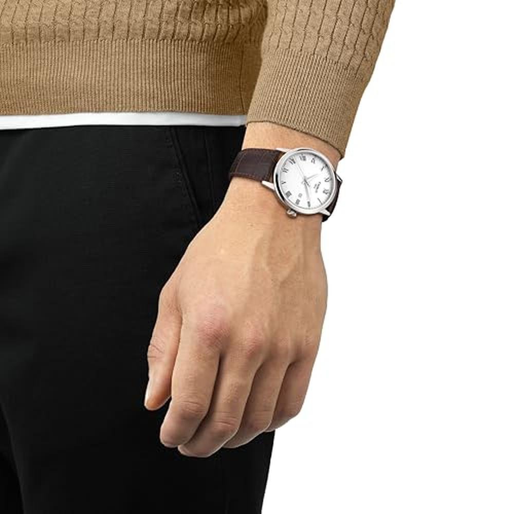 Tissot Mens: Tissot Classic Dream Stainless Steel Dress – Side View