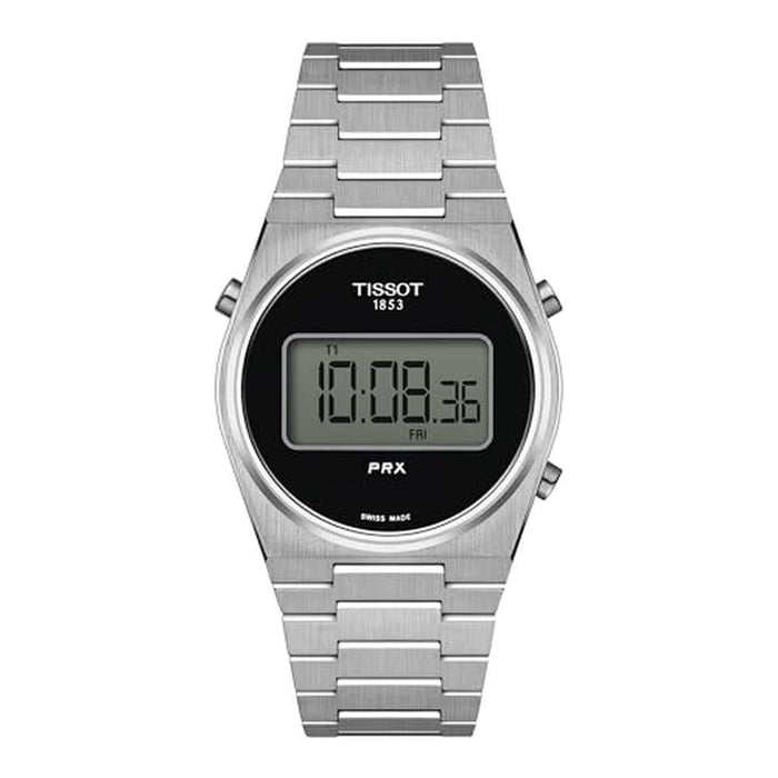 Black Tissot: Tissot PRX Powermatic 80 – Front View