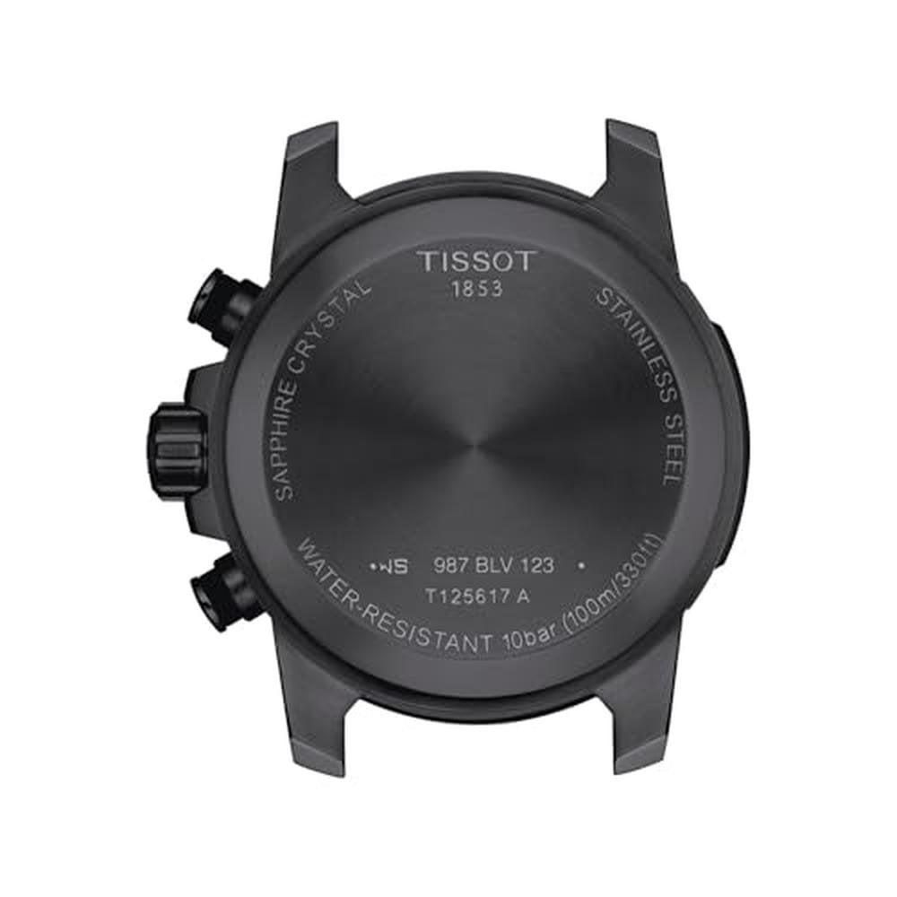 Black Tissot: Tissot Mens Supersport Chrono 316L Stainless – Side View