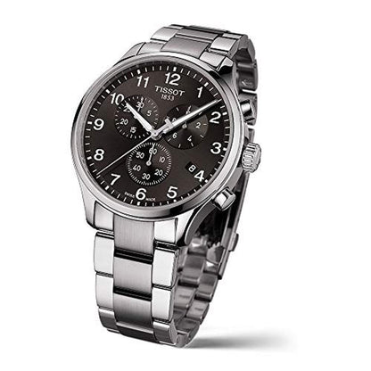 Tissot Mens: Tissot Chrono XL Stainless Steel Casual Watch – Side View