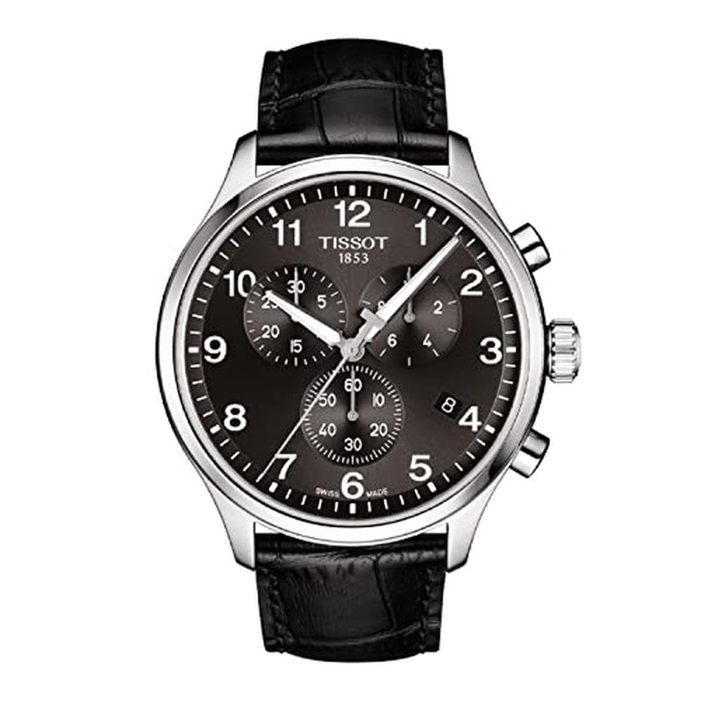 Tissot Mens: Tissot Chrono XL Stainless Steel Casual Watch – Front View