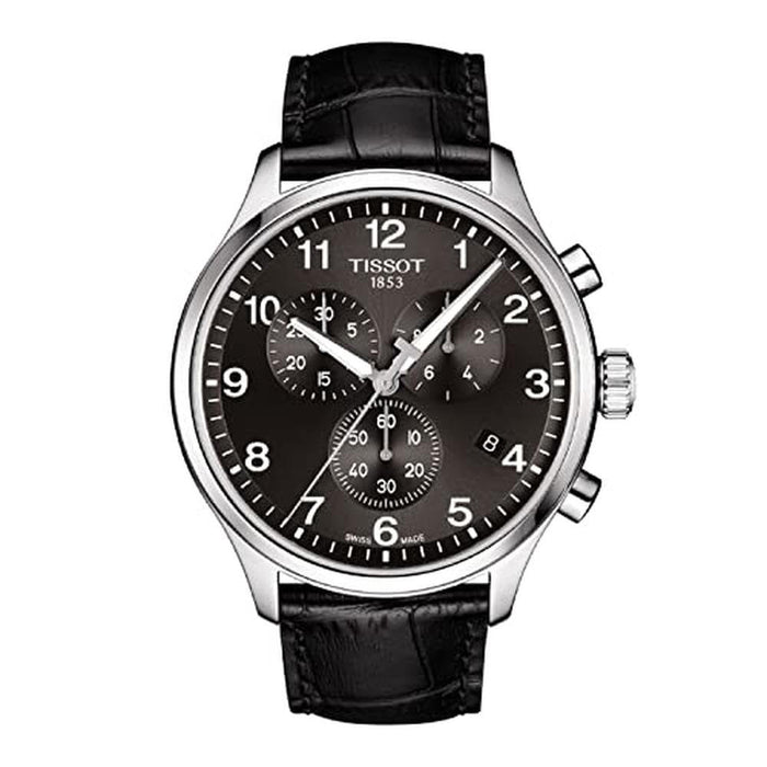 Tissot Mens: Tissot Chrono XL Stainless Steel Casual Watch – Front View