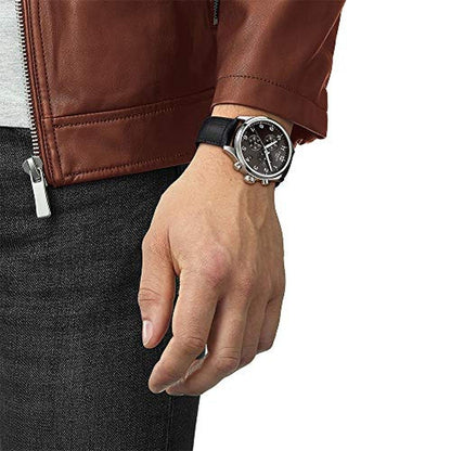Tissot Mens: Tissot Chrono XL Stainless Steel Casual Watch – Close-up Detail