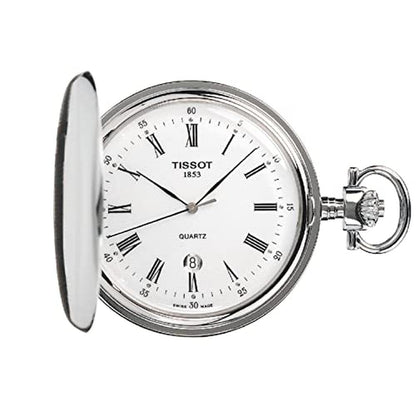 Tissot Unisex: Tissot Savonnettes Quartz Stainless Steel – Front View