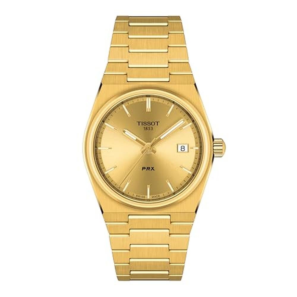 Tissot Stainless: Tissot PRX 35mm 316L Stainless Steel Case – Front View