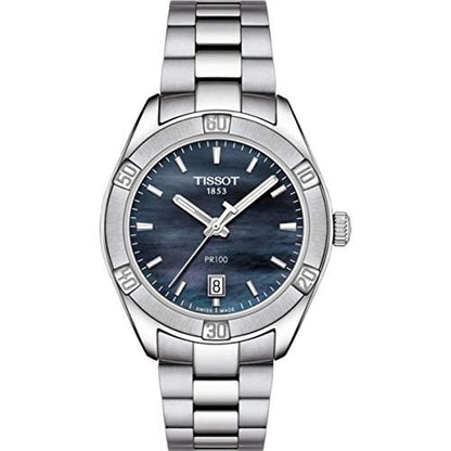 Tissot Stainless: Tissot PR 100 Sport Chic 316L Stainless – Front View