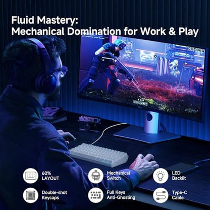 TMKB Mechanical Gaming Keyboard – Side View