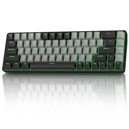 TMKB T68: 60% Wireless Mechanical Gaming Keyboard – Front View