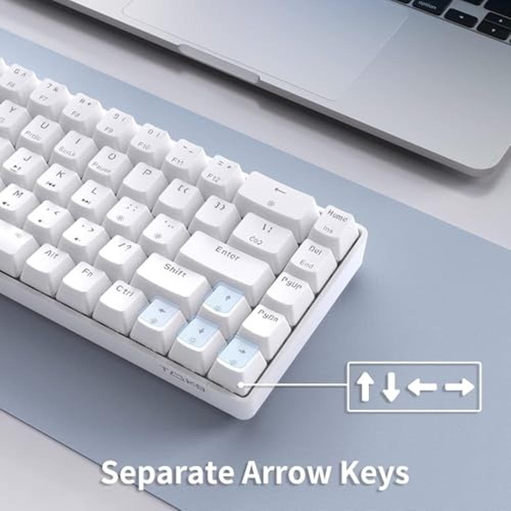 Gaming Keyboard: TMKB T68SE 60% Mechanical Keyboard LED – Packaging