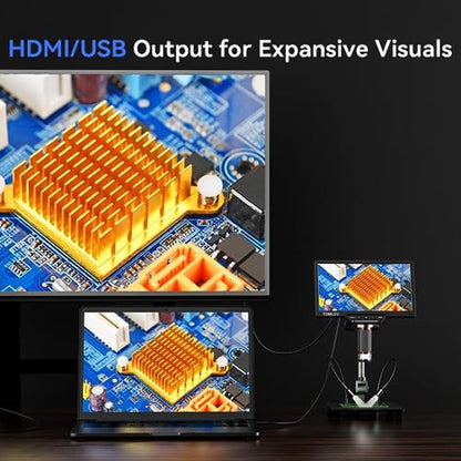 Microscope Digital: TOMLOV DM201 Pro 1200X HDMI Digital – Packaging