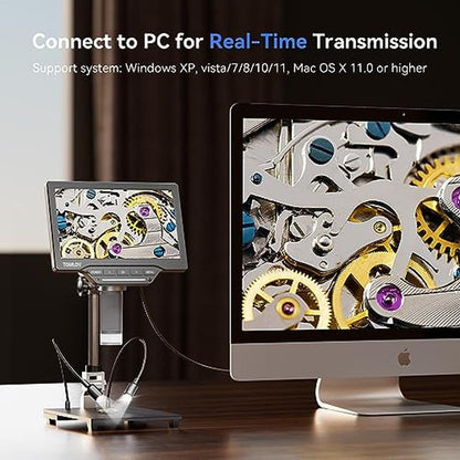 Microscope Tomlov: TOMLOV DM201 SE 6 Digital Microscope – In Use