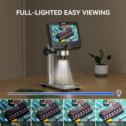 Digital Microscope: TOMLOV DM4 Pro 4.3 LCD Digital – In Use