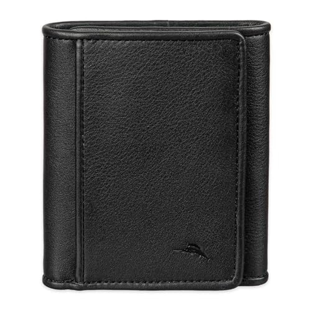 Tommy Bahama Men's Napa Leather Trifold Wallet – Front View