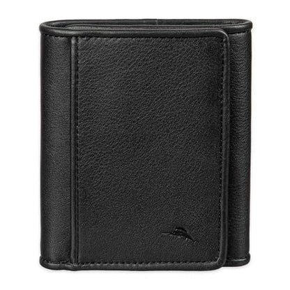 Tommy Bahama Men's Napa Leather Trifold Wallet – Front View