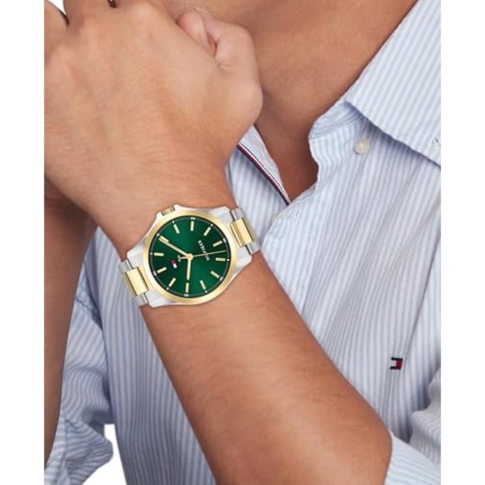 Tommy Hilfiger Men's 3H Quartz Bracelet Watch – Side View
