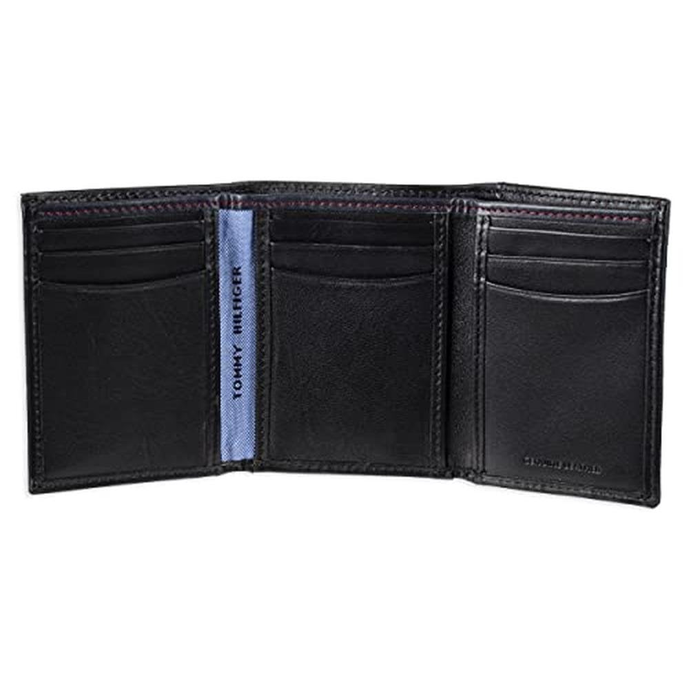 Tommy Hilfiger Men's Leather Trifold Wallet – Packaging