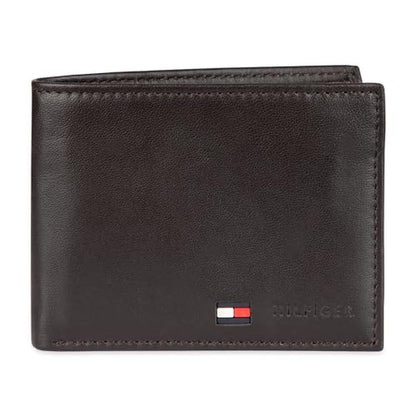 Tommy Hilfiger Men's Leather Wallet – Front View