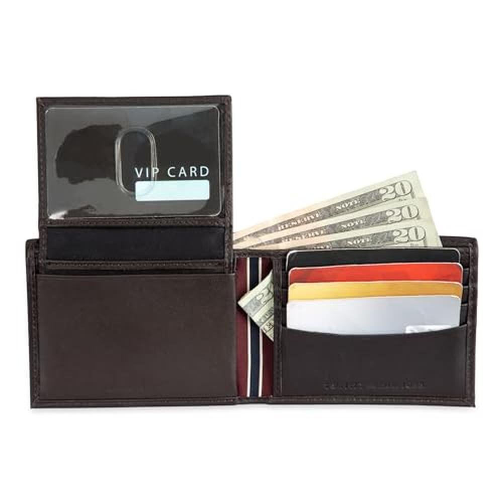 Tommy Hilfiger Men's Leather Wallet – In Use