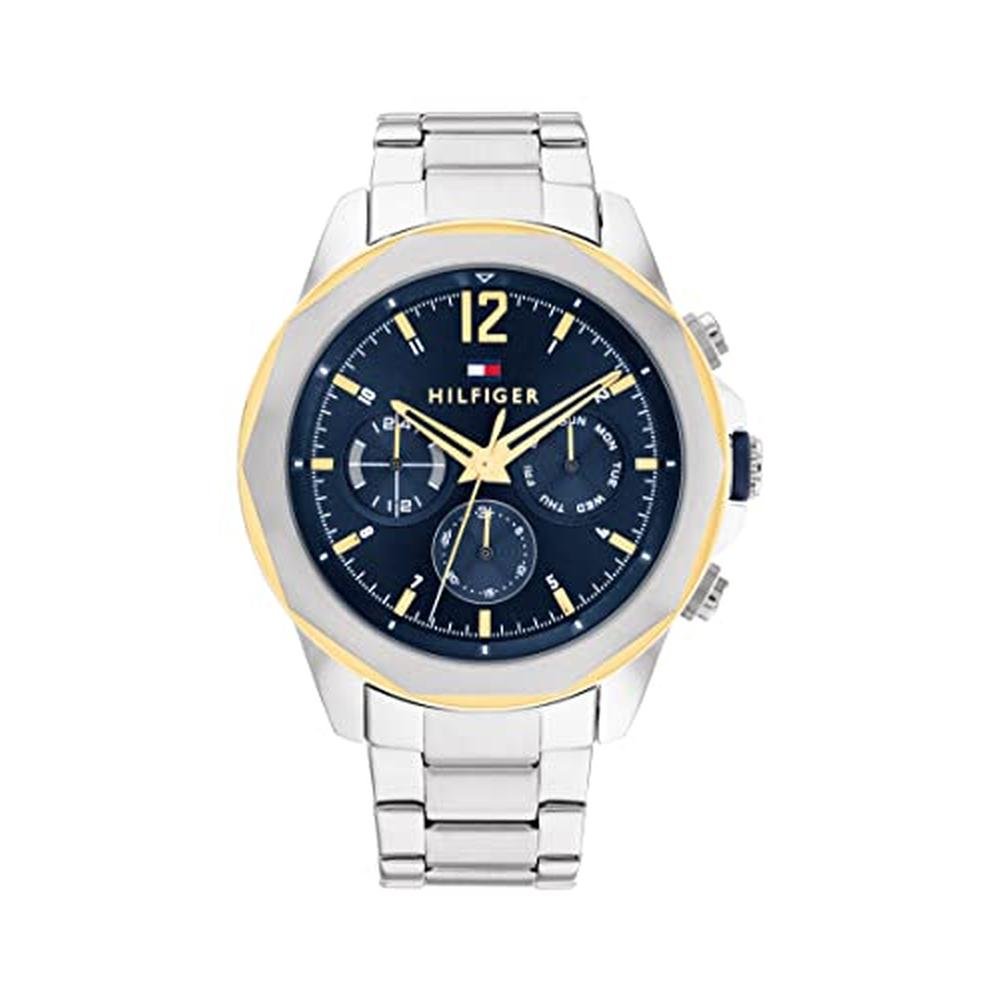 Tommy Hilfiger: Men's Multifunction Stainless Steel Case – Front View