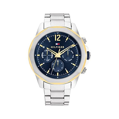 Tommy Hilfiger: Men's Multifunction Stainless Steel Case – Front View