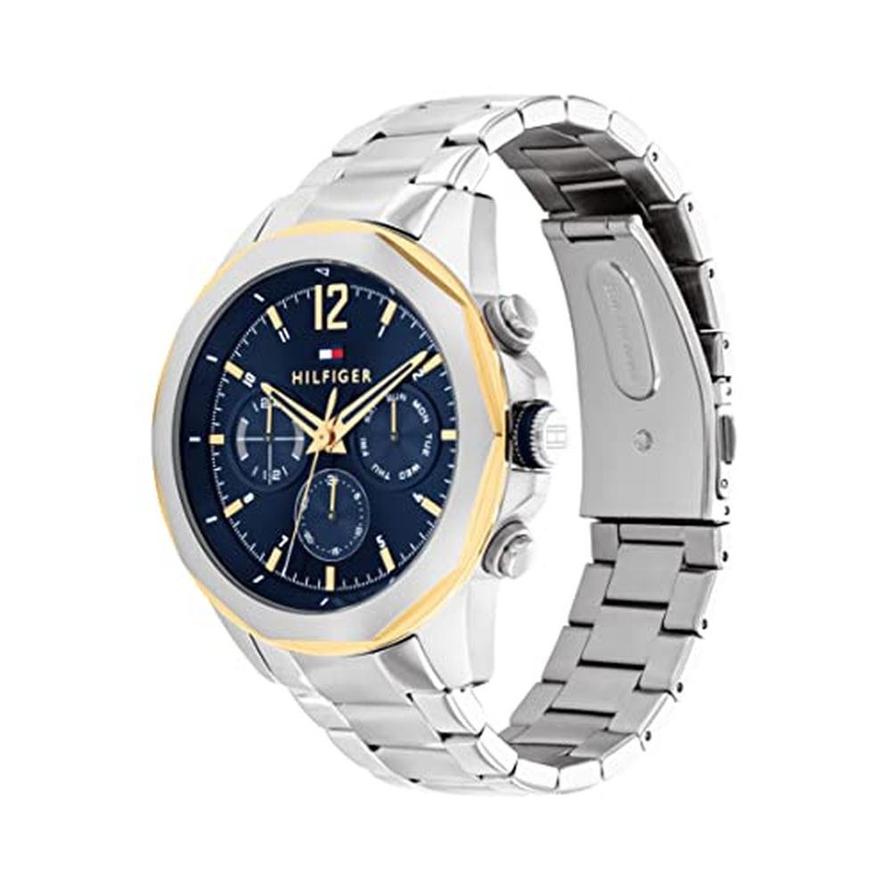 Tommy Hilfiger: Men's Multifunction Stainless Steel Case – Side View
