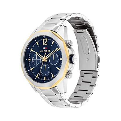 Tommy Hilfiger: Men's Multifunction Stainless Steel Case – Side View