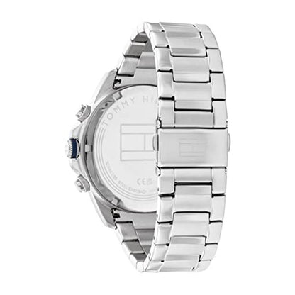 Tommy Hilfiger: Men's Multifunction Stainless Steel Case – Close-up Detail