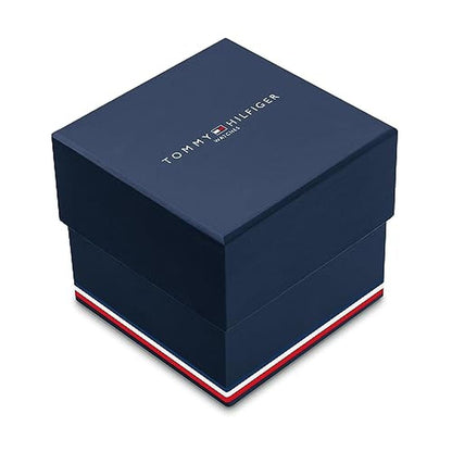 Tommy Hilfiger: Men's Quartz Watch Stainless Steel Case – Close-up Detail