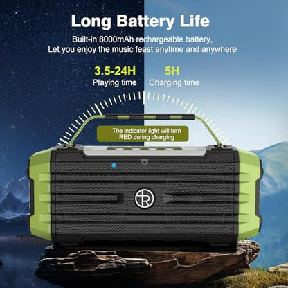 Speaker Tomproad: TOMPROAD Portable Bluetooth Speaker 120W – Packaging