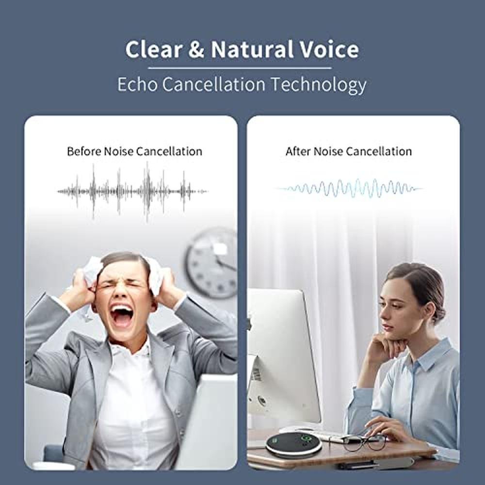 Bluetooth Conference Speakerphone – In Use