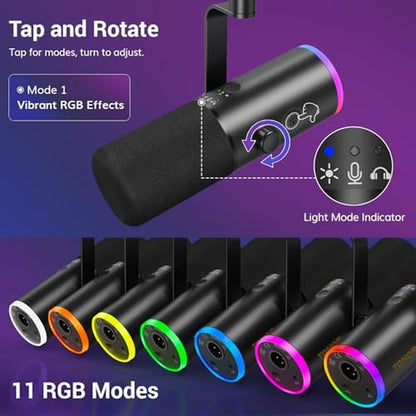 TONOR Dynamic Gaming Microphone – In Use