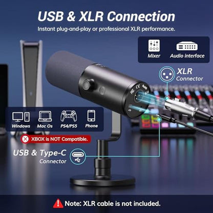 TONOR Dynamic Podcast Microphone for Studio – Packaging