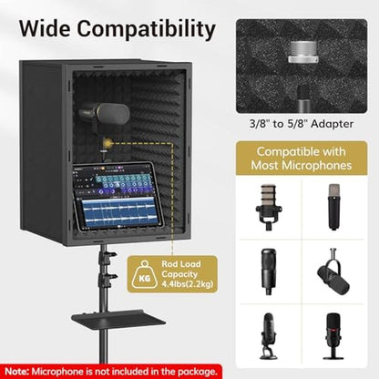 TONOR Microphone Isolation Shield – Packaging