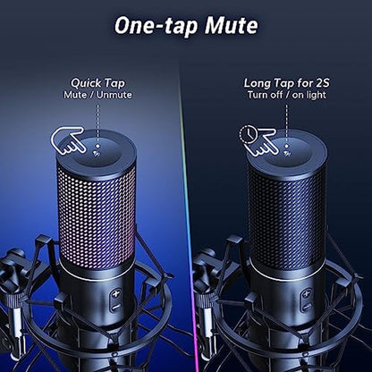 TONOR USB Podcast Microphone: Gaming PC Studio Streaming – Packaging