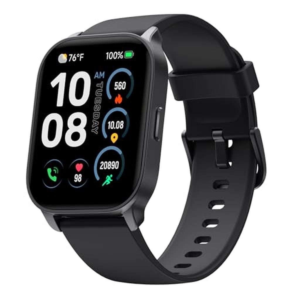 Watch Tracker: TOOBUR Smart Watch Midnight Black – Front View