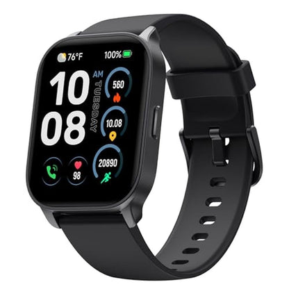 Watch Tracker: TOOBUR Smart Watch Midnight Black – Front View