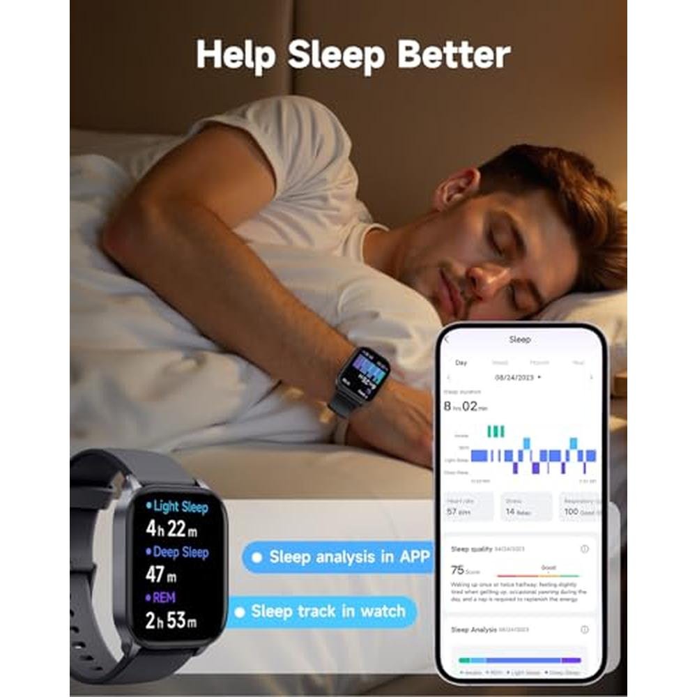 Watch Tracker: TOOBUR Smart Watch Midnight Black – In Use