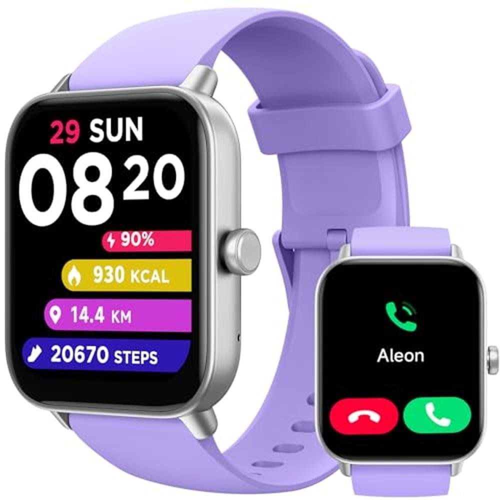 Watch Tracker: TOOBUR Smart Watch for Women with Alexa – Front View