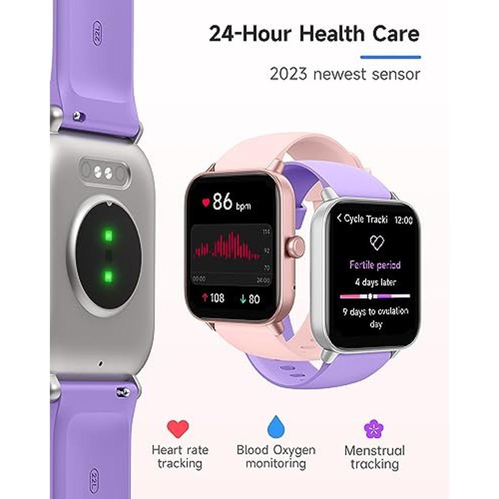 Watch Tracker: TOOBUR Smart Watch for Women with Alexa – Close-up Detail